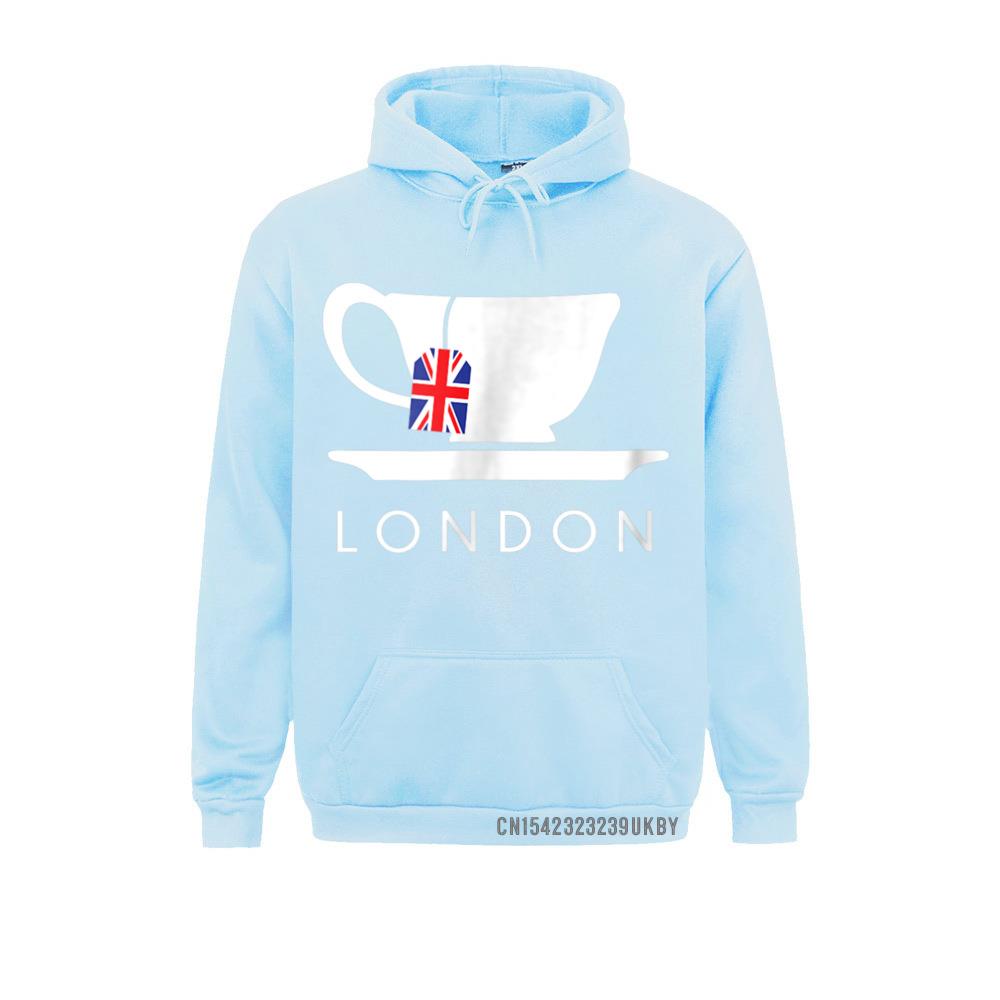 London UK Tea Harajuku Cool British Teacup Gift Sweatshirts April FOOL DAY Normal Hoodies Long Sleeve New Design Clothes Unisex's