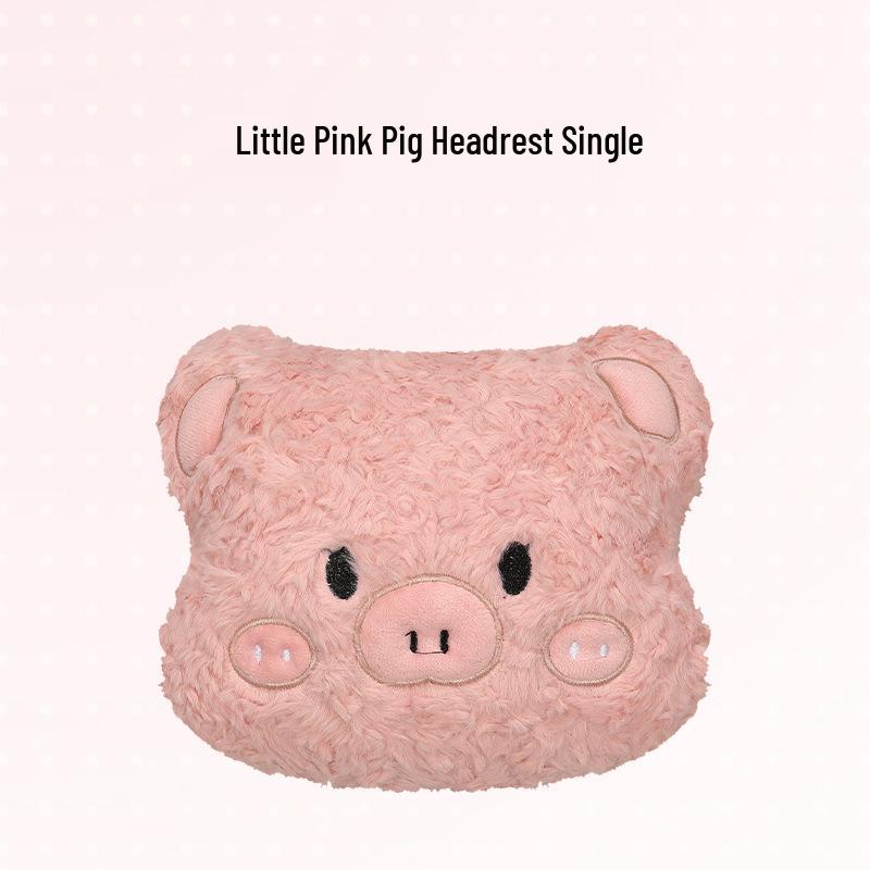 Car Seat Cushion - Thick Plush Winter Rear Seat Cover, Warm & Cute Design