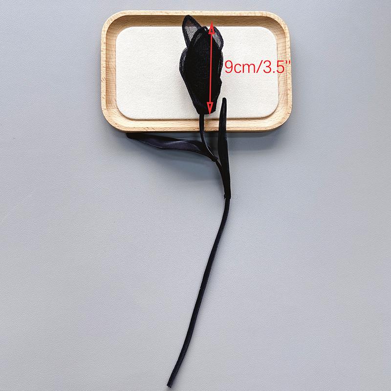 2 ks DIY Květ Magnólie Oblečení Nášivka Doplňky Svetr Šaty Dekorace Aplikace