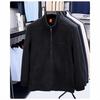 Men's 2025 Autumn/Winter Fleece Stand Collar Hoodie - Thick, Warm, and Casual Zipper Cardigan Outerwear.