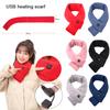 Men Women Electric Shawl Super Warmer Winter Soft Heated Scarf Neck with USB