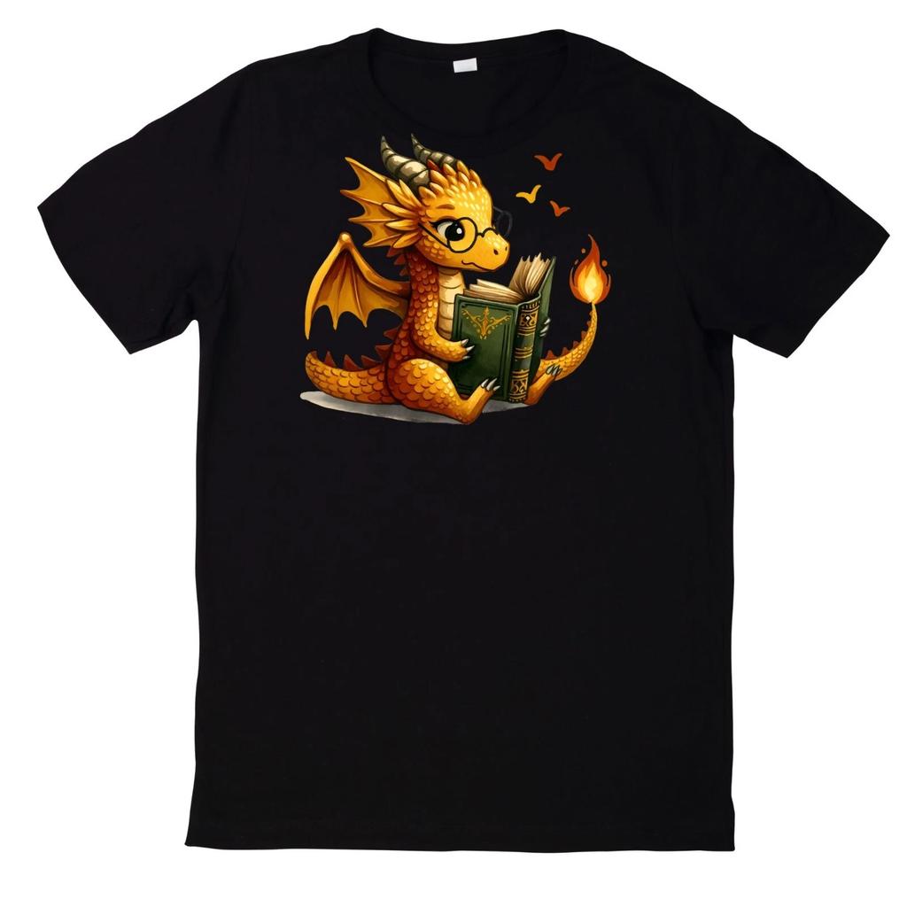 T-Shirt Niedlicher Babydrachen Motiv Baumwolle