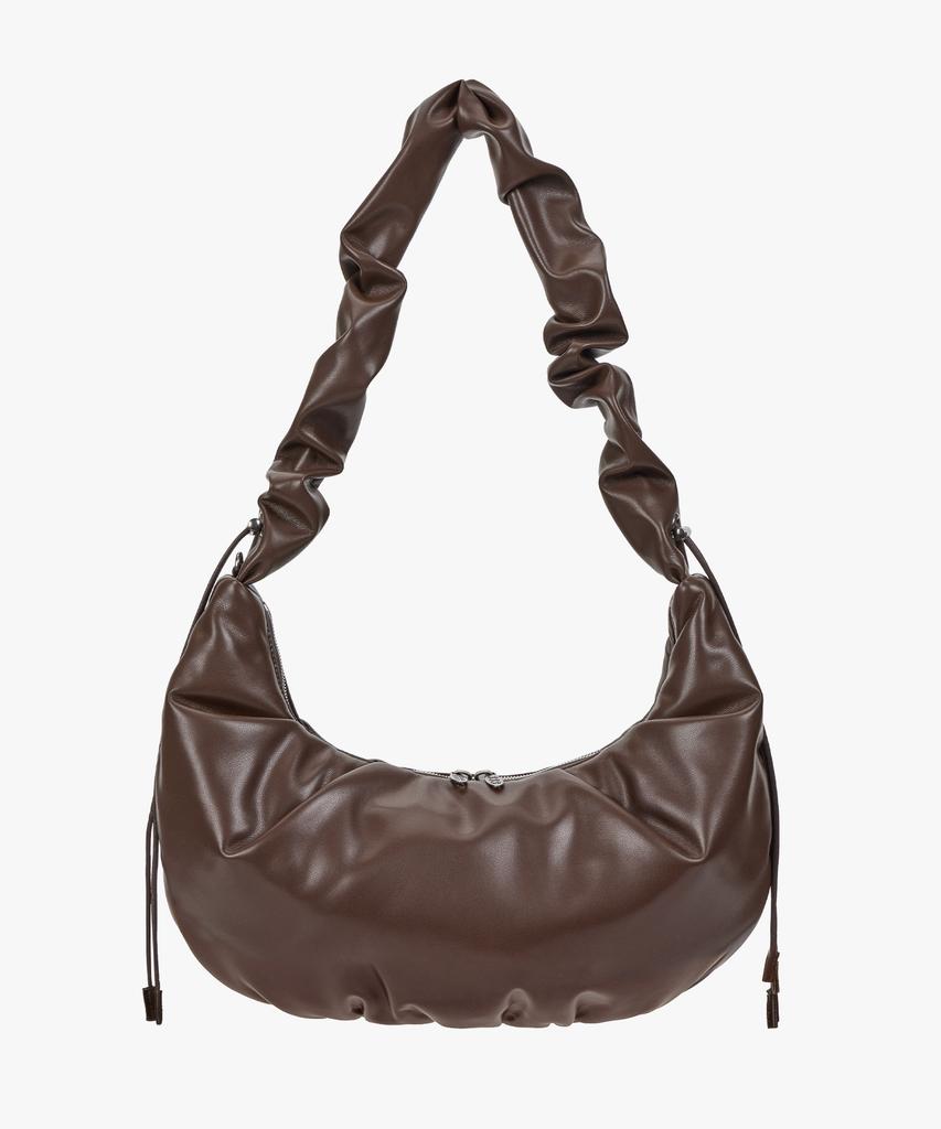 Trimarch Dumpling Classic Shoulder Bag L/Brown