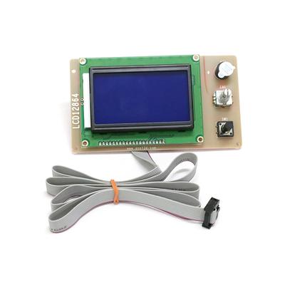 Acessórios para impressora 3D Painel de controle com display LCD A8 Placa-mãe para impressora 3D com cabo RAMPS1.4