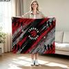 Toronto Raptors Print Flannel Blanket High Quality Warm Comfortable Cover for All Seasons Perfect for Gifts Home Decor