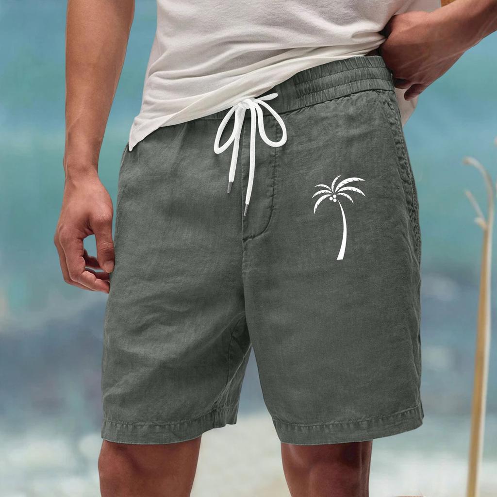 Men's Summer Large Casual Loose Sports Pants Beach Shorts