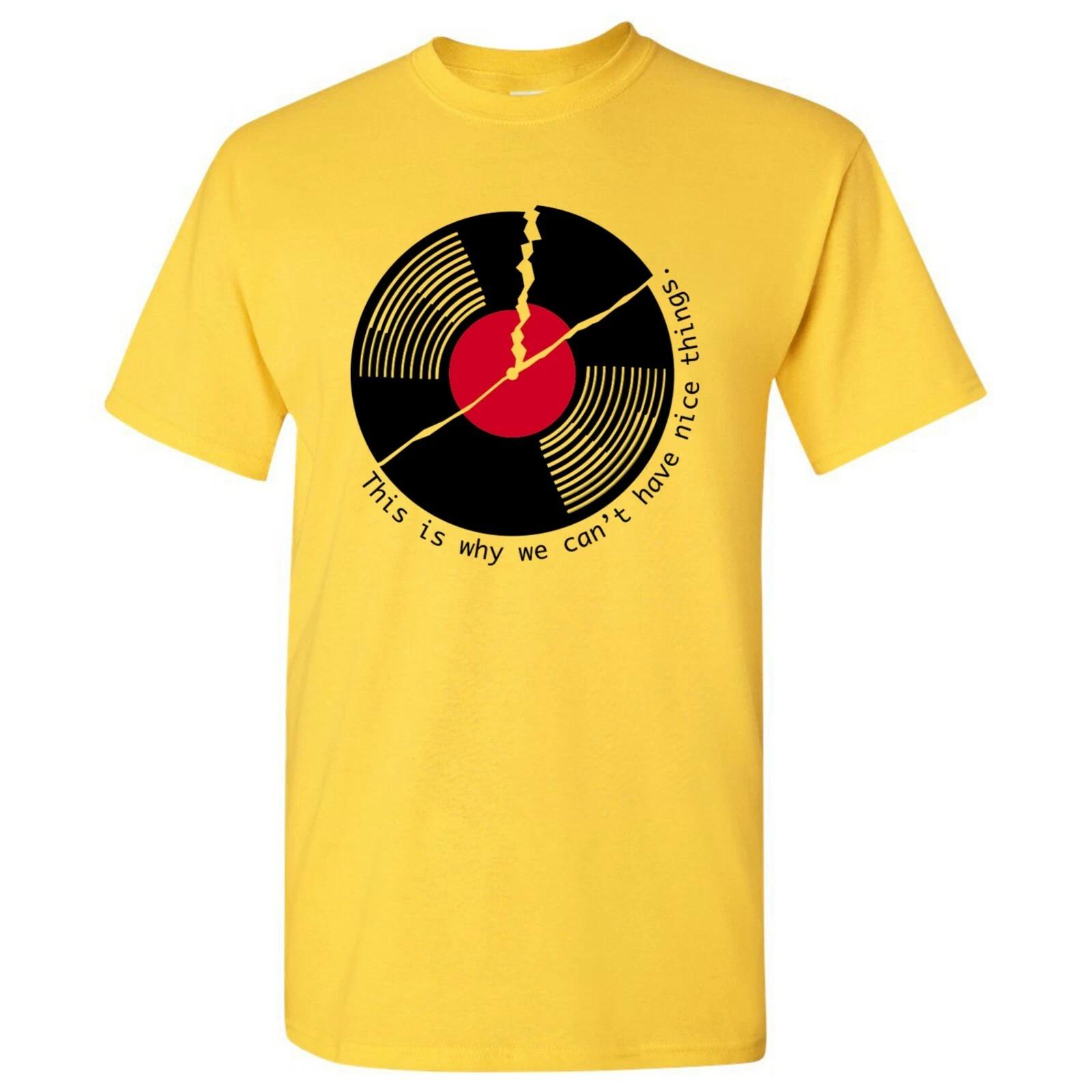 This is Why We Can t Have Nice Things - Funny Broken Record Sarcastic T Shirt L