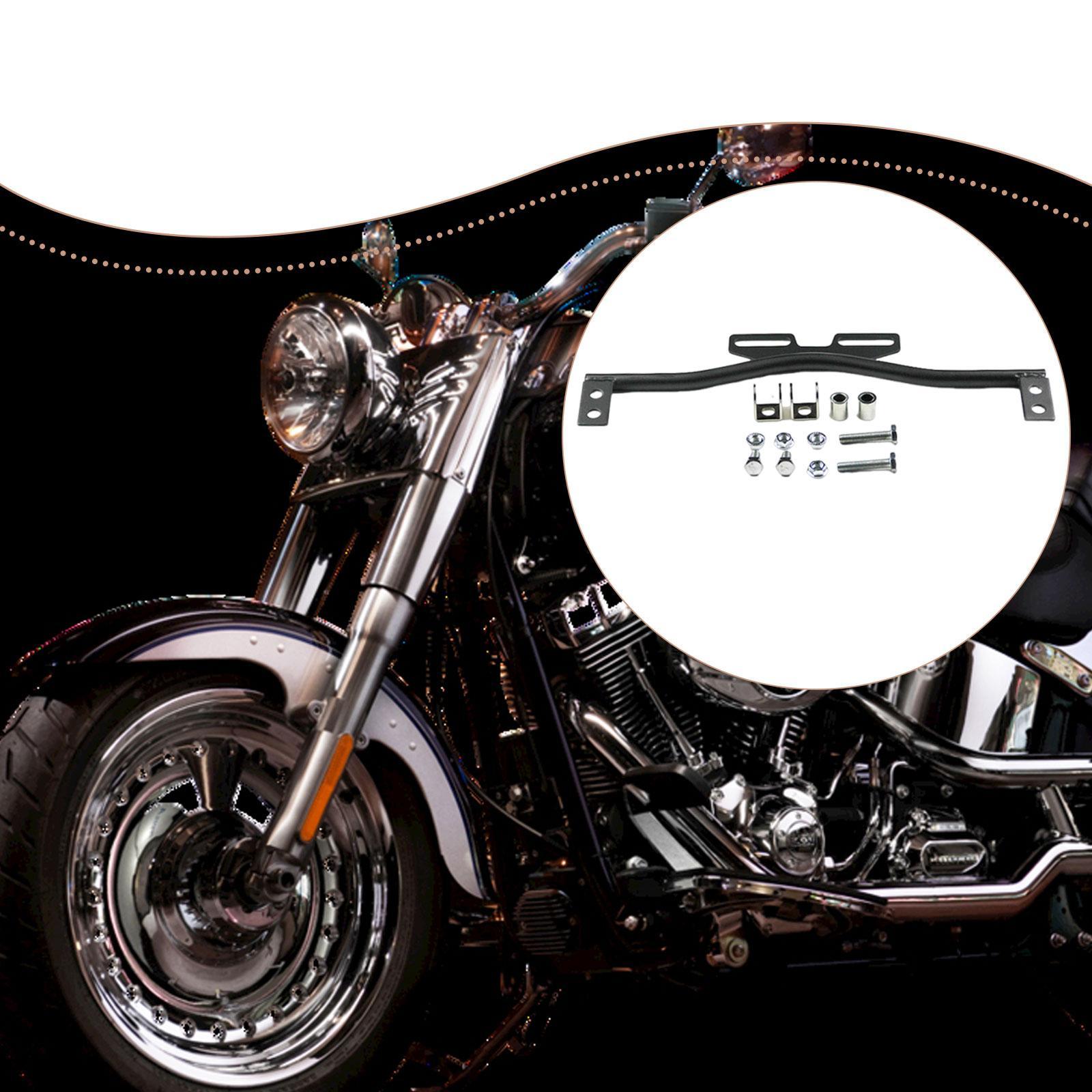 

Motorcycle Passing Light Bracket Light Bracket Bar Sturdy Repair Parts Professional Iron for Street Glide