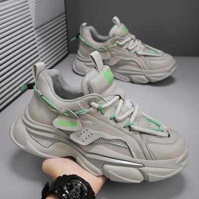 Nowe męskie trampki Trend Męskie buty codzienne Wygodne buty do biegania na świeżym powietrzu Oddychające buty do chodzenia na platformie Antypoślizgowe Zapatos