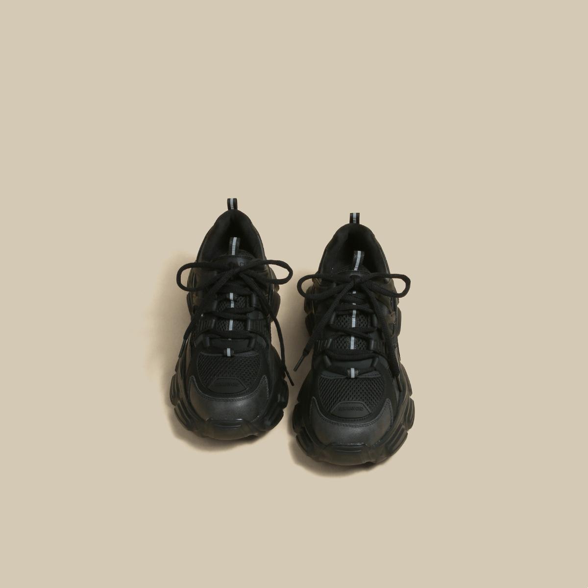 

Кожаные туфли для папы, женские весенние новые бархатные туфли на толстой подошве, высококачественная универсальная повседневная спортивная обувь 40