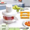 Electric 6-Blade Fruit & Vegetable Peeler for Home & Commercial Use