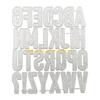 F26C Creative Letters Metal Cutting Die Art Alphabets Die Cuts Embossing Stencil for DIY Paper Crafts Photo Album Decorat