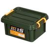 JEJ Astage NT Box #1.5 Green, Disaster Preparedness Container, Approx. 8.7" W x 6.6" D x 3.5" H, Storage, DIY, Small Items, Outdoor