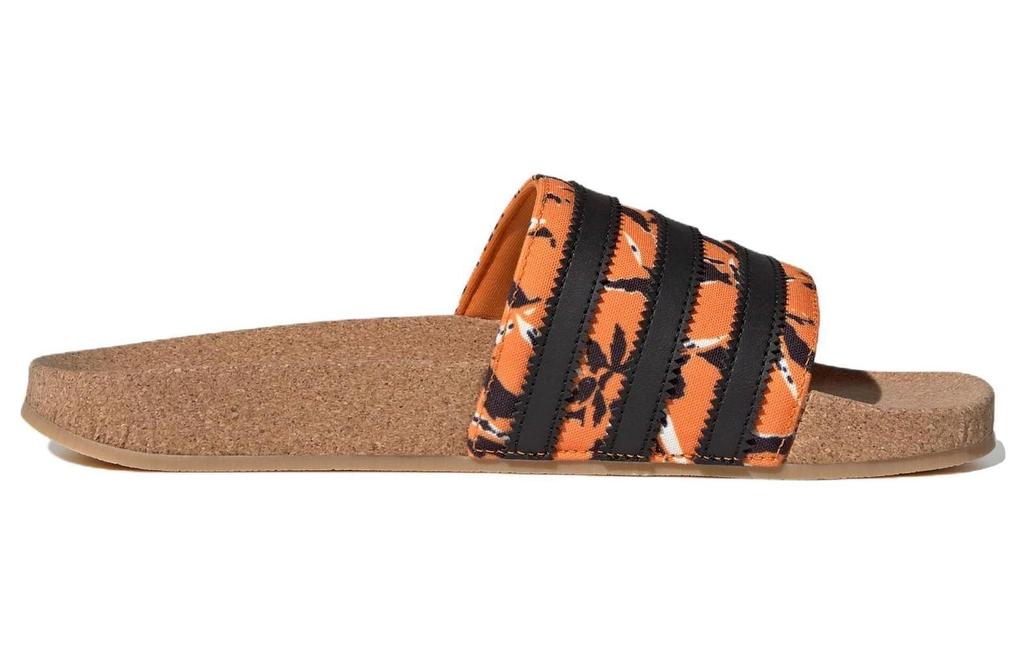 adidas Originals Adilette 'Bright Orange Core Black Gum' IE7750