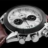 MEGIR Brand Fashion Sport Watch for Men 47MM Big Dial Clock Waterproof Casual Quartz Wristwatch Leather Strap Chronograph 2020