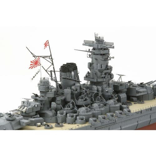 Tamiya 1/350 Ship Series No. 25 Japanese Navy Battleship Yamato Plastic Model 78025