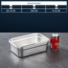 Stainless Steel Rectangular Food Storage Container