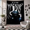 Wandbehang The Weeknd Kunst Hängendes Tuch Dekorative Hintergrundabdeckung für Raumdekoration