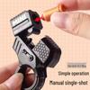 Trendy Mini Toy: Decompression Finger Ring Gun with Ejectable Shells - Secret Agent Fun!