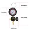 R22/R410 A134 Air Conditioner Refrigerant Meter Household Refrigerant Pressure Gauge Refrigerant Automobile Single Meter Tool
