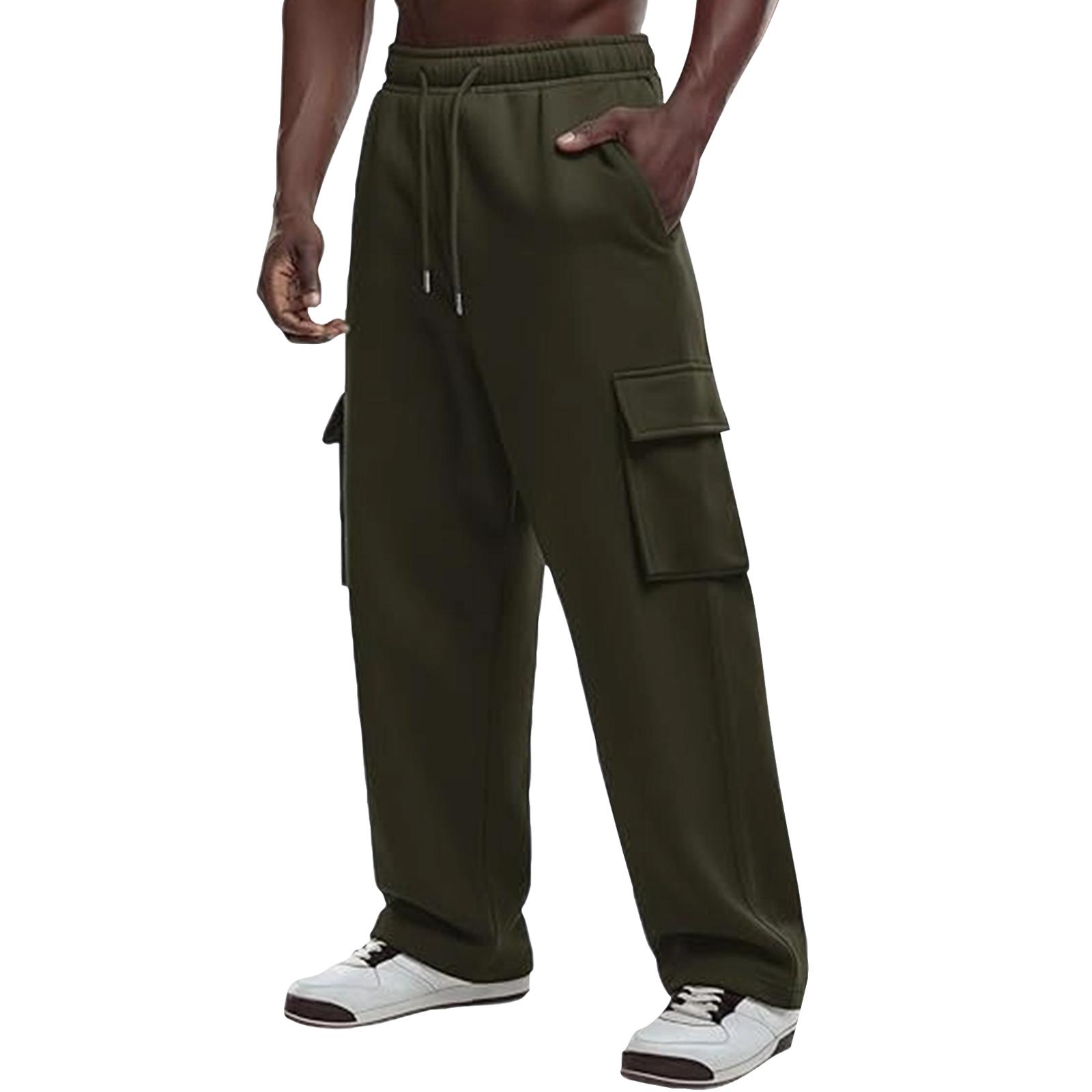 

Men s Care Worker Pants Men s Casual Fashion Multi-Pocket Care Worker Pants L армия зеленый
