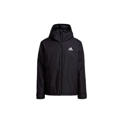 Bsc St In H J Warm Solid Color Sports Hooded Cotton Jacket Winter Men Jacket Black GN3241
