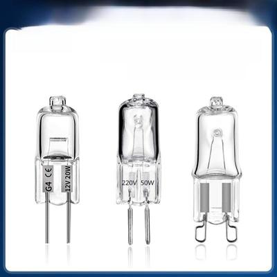Perline per lampade alogene G4/G5.3 per lampade per aromaterapia, 220 V/12 V, 20 W/35 W, lampadina di cristallo con spina a due poli