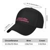 i don’t like you anymore text Baseball Cap Brand Man cap Uv Protection Solar Hat Women's Hats Men's