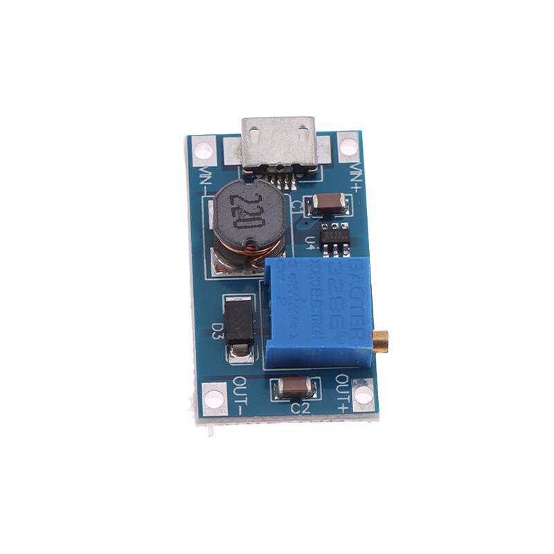 1Pc Dc To Dc Step Up Converter Boost Converter Power Module Mt3608 Mico Type-C Interface Supply Module Dc Voltage Regulator