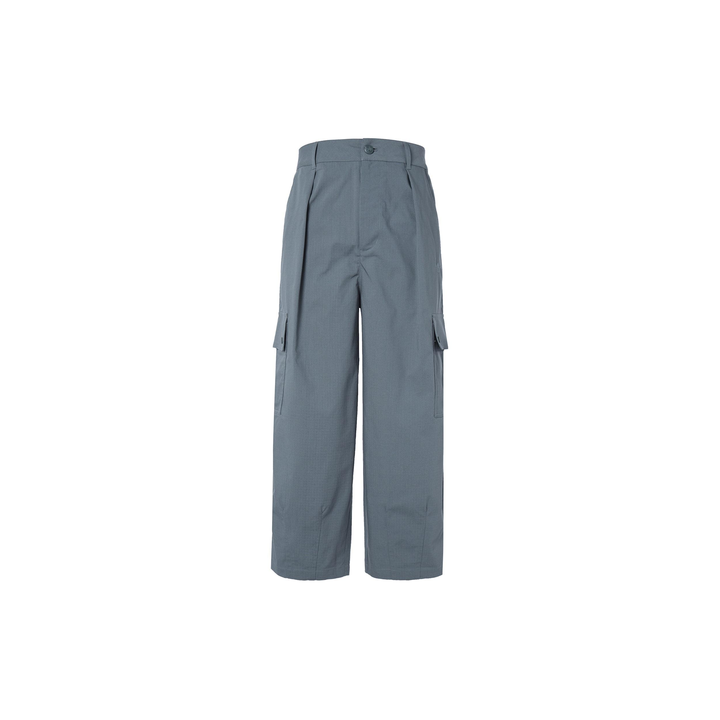 adidas X CHARR Crossover FW22 Solid Color Pants Pocket Detail Loose Sports Pants/Trousers/Joggers Autumn Blue Men s HR3479 S