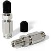 2 buc. Supapă Schrader de Umflare 1/4" OD pentru Linie Arc Pneumatic | Se potrivește cu Conectare prin Apăsare pentru Tubulatură Linie Pneumatică 1/4" OD și Sac Suspensie cu Arc Pneumatic pentru Semiremorcă