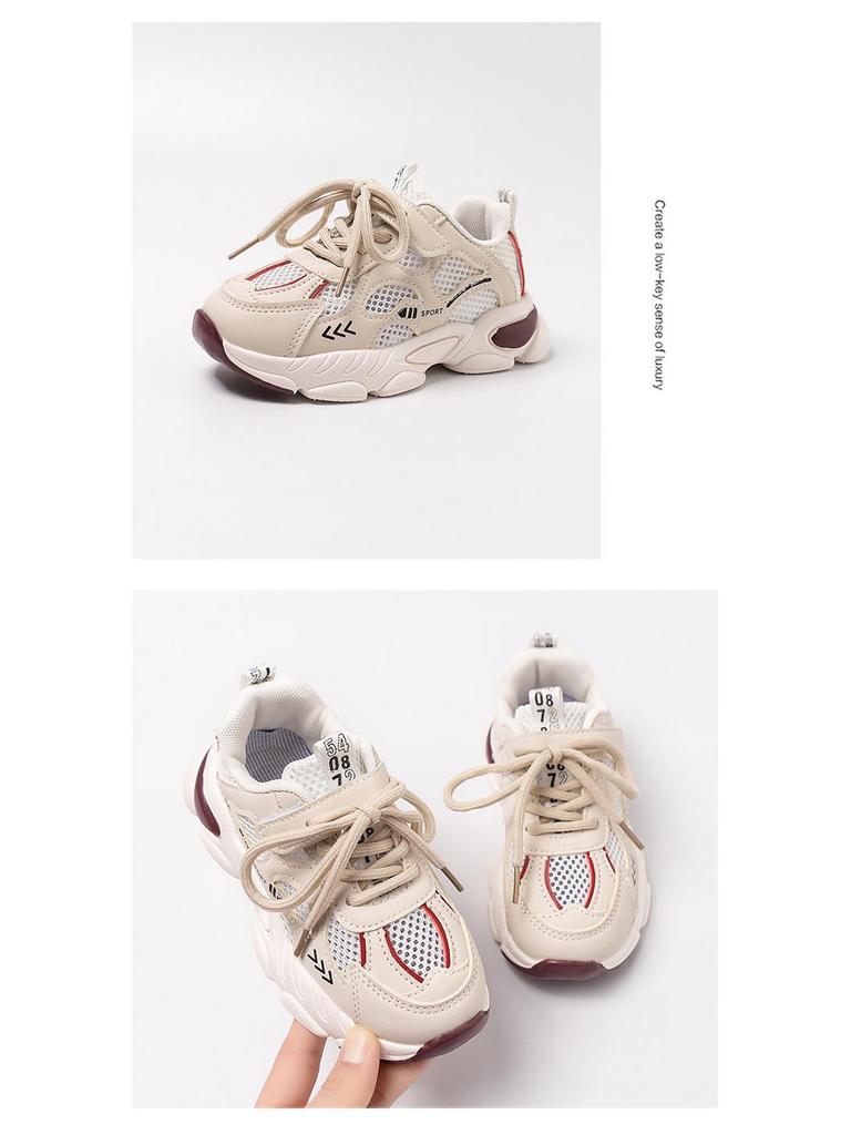 Frühjahr 2026 KindersportSchuhe, Atmungsaktives Mesh, Weiche Sohle, Leichte Laufschuhe für Jungen & Mädchen, Freizeit-Sneaker