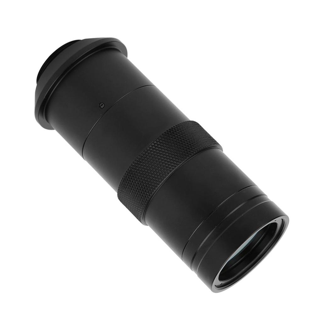 CCD Industrial Microscope Camera 8X 100X C Mount Lens 25mm Zoom Adjustable Magnification