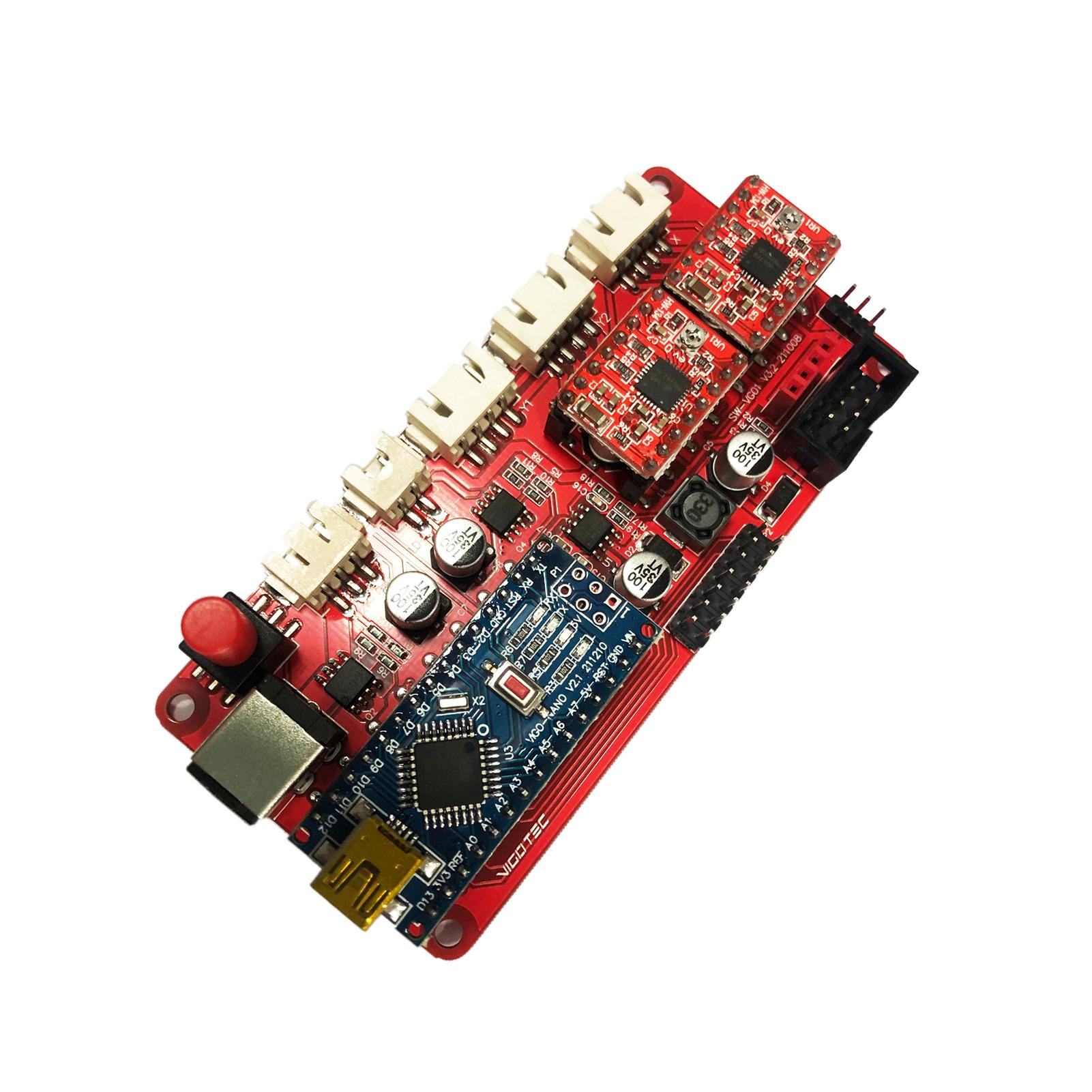 

12V DIY Woodworking Laser Engraver Control Board Driver Controller Board for CNC Engraving Machine