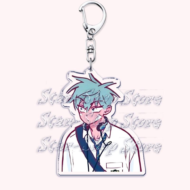 Cute Alien Stage Roommates Chibis Keychains for Womens Accessories Bag Luka Ivan Till Mizi Hyuna Sua Keyrings Jewelry Fans Gifts