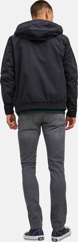 Winter Jacket Jack & Jones Erush Light Bomber Jacket (12200208) Jjerush Hood Bomber Jacket (12200208) Black