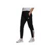 Adidas Logo Print Drawstring Straight-Leg Sweatpants Women Bottoms Black GS1383