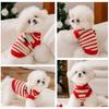 New Autumn and Winter Dog Clothes Hollow Knitted Three-dimensional Cherry Pet Sweater Winter Thickened Warm Dog Clothes