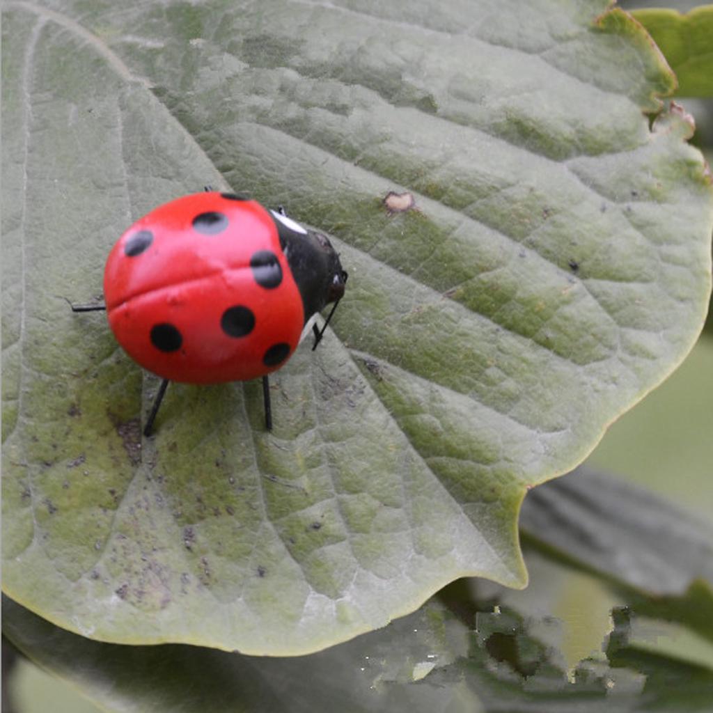 True To Nature Insect Ornament Fridge Magnet Animal Display Outdoor Patio Animal Miniature Garden Ornament Decor Toy Craft Gift