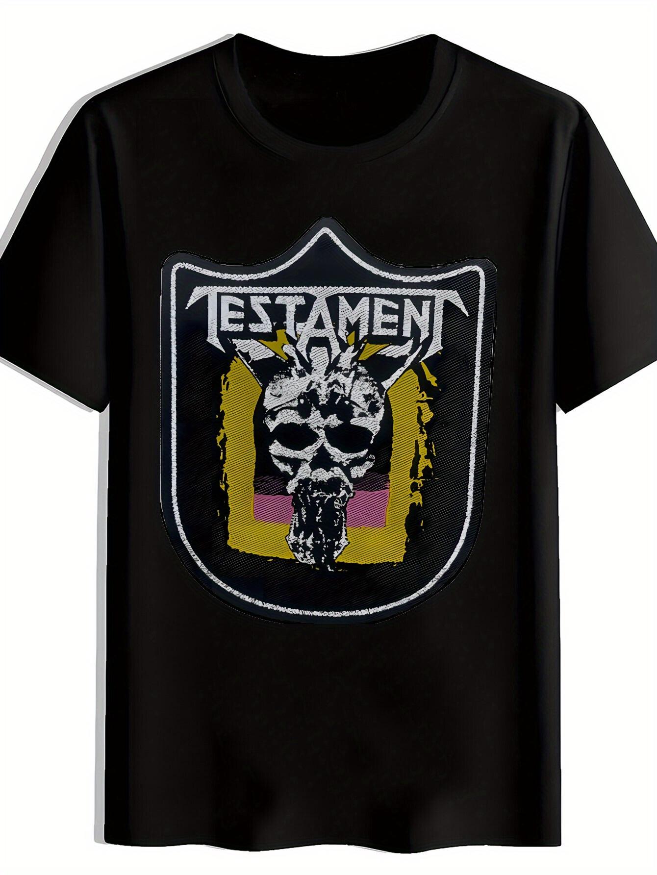 T-shirt Western Rock Band Graphics M