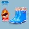 2025 new waterproof high rain boots for women, non-slip and wear-resistant adult water shoes for women