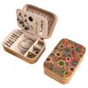New Jewelry Organizer Display Jewelry Case Box Travel Portable Jewelry Box Storage Organizer Earring Holder Gift