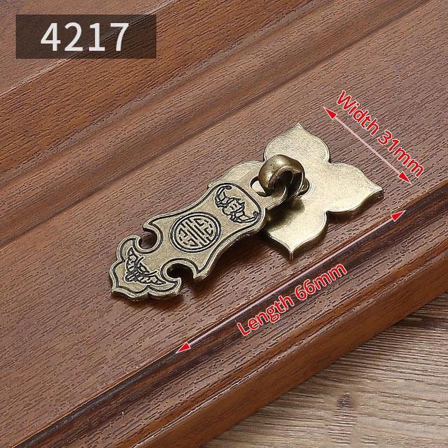 Vintage Antique Bronze Cabinet Handles Chinese Style Furniture Handle Drawer Knobs Wardrobe Door Pulls Furniture Hardware