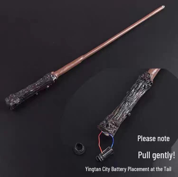 Bacchetta Luminosa di Harry Potter: Hermione, Silente, Voldemort, Piton – Alimentati a Batteria a Bottone