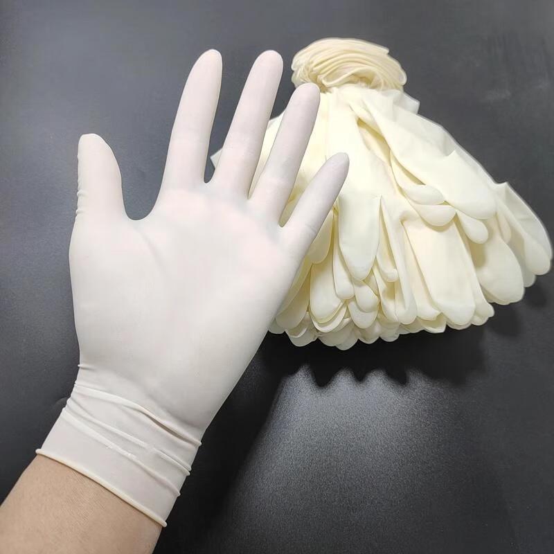 Yulong A-Grade Disposable Latex Work Gloves