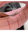Korean Pleated Plaid Cloud Mini Handbag 2024 – Chic Downy Underarm Bag