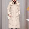 Warm Long Parkas for Women Overcoat Fashion Thick Women's Winter Coats Hooded