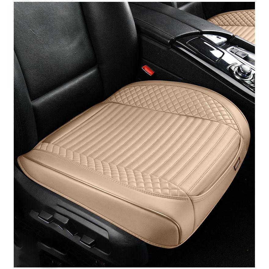 

Повністю загорнутий чохол для автомобільного сидіння з дихаючим отвором ПУ Подушка для переднього сидіння автомобіля Універсальний протиковзкий захисний чохол для автокрісла