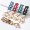 2025 Leather Keychain Emblem Car Keyring Key Chain Ring Pendant Accessories For BMW 1 3 5 7 Series X1 X2 X3 X5 X6 G30 G20 G1