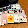 Bestie Style Cartoon Color Block Phone Case for Apple 17 Pro Max/18 Pro Max 16/15